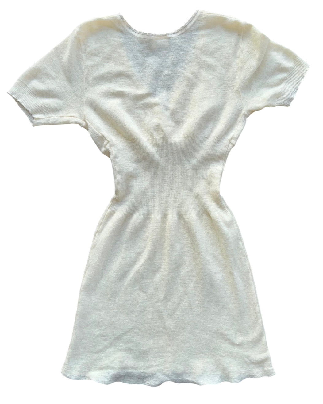 italian vintage ivory top
