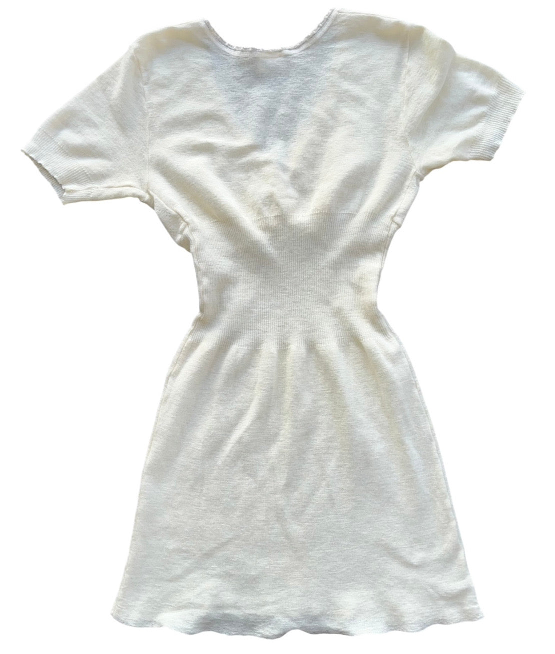 italian vintage ivory top